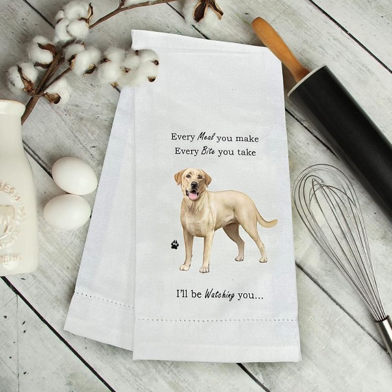 Labrador Yellow Kitchen Towel